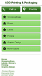 Mobile Screenshot of addprintingpackaging.com